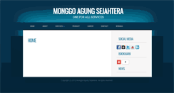 Desktop Screenshot of monggoagung.com