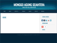 Tablet Screenshot of monggoagung.com